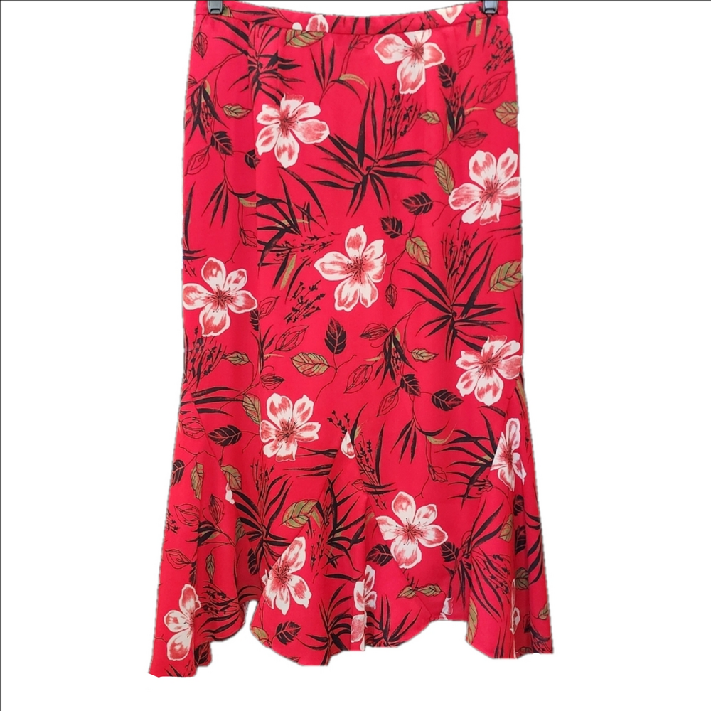 PENDLETON FLORAL SKIRT